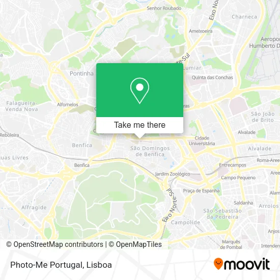 Photo-Me Portugal map