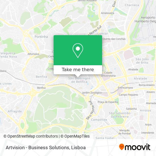 Artvision - Business Solutions map
