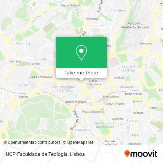 UCP-Faculdade de Teologia map