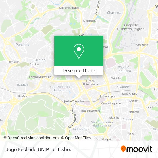 Jogo Fechado UNIP Ld mapa