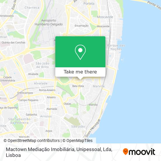 Mactown Mediação Imobiliária, Unipessoal, Lda map