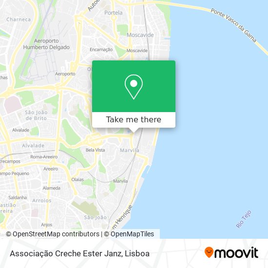 Associação Creche Ester Janz map