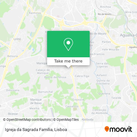 Igreja da Sagrada Família map