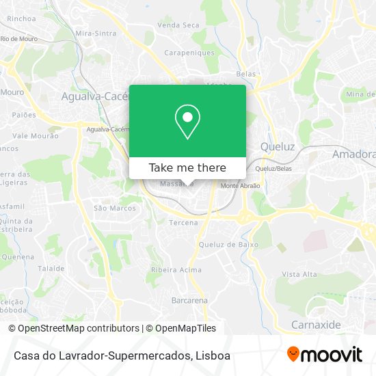 Casa do Lavrador-Supermercados map