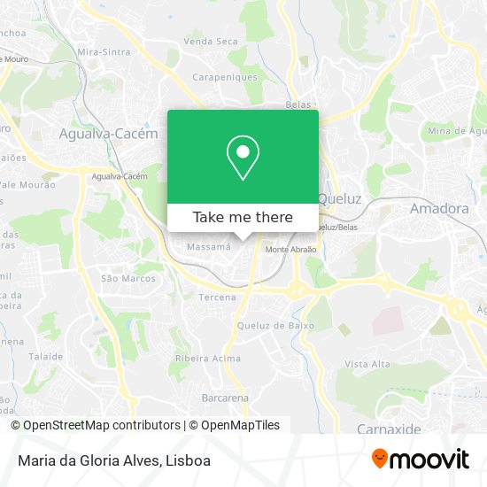 Maria da Gloria Alves map