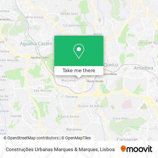 Construções Urbanas Marques & Marques map