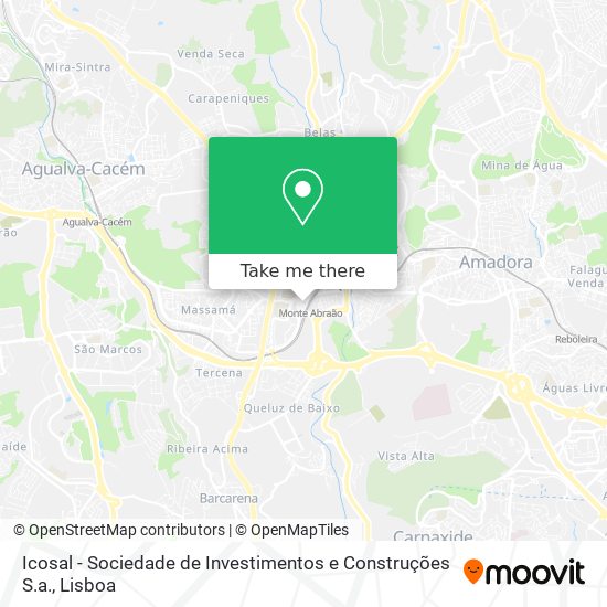 Icosal - Sociedade de Investimentos e Construções S.a. map