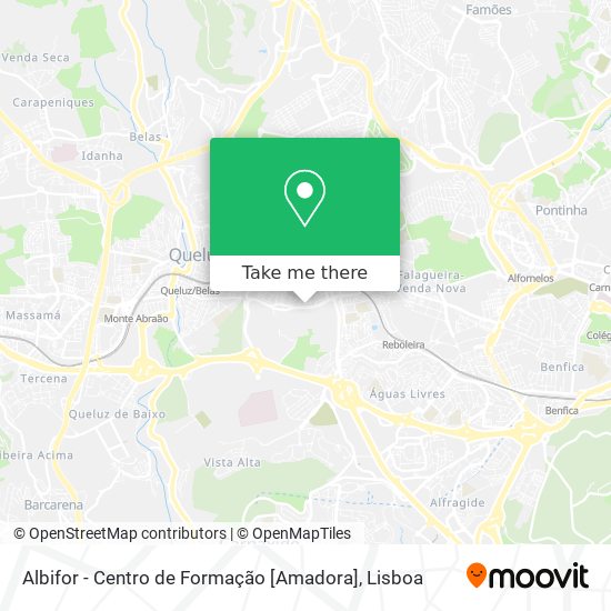 Albifor - Centro de Formação [Amadora] map