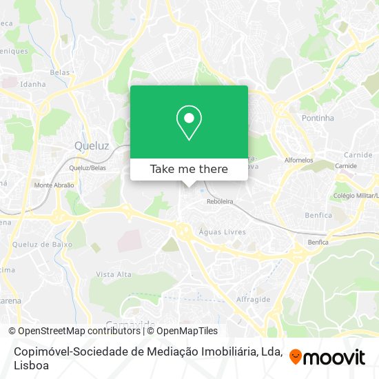 Copimóvel-Sociedade de Mediação Imobiliária, Lda map