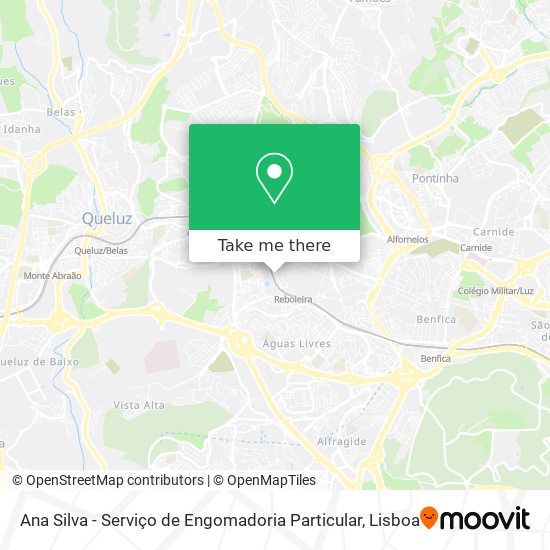 Ana Silva - Serviço de Engomadoria Particular map