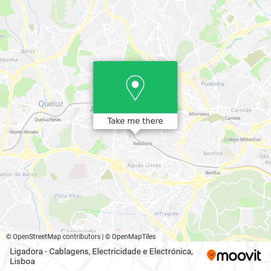 Ligadora - Cablagens, Electricidade e Electrónica map