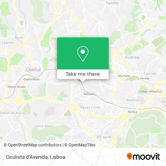 Oculista d'Avenida mapa