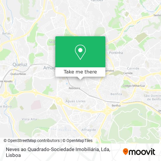Neves ao Quadrado-Sociedade Imobiliária, Lda map