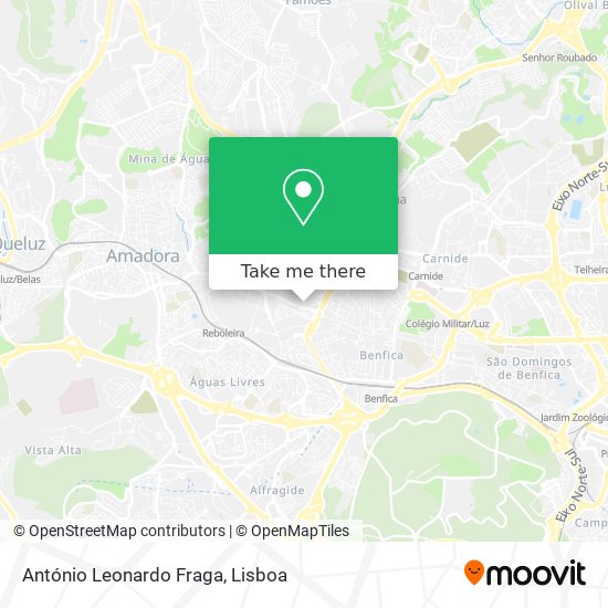 António Leonardo Fraga map