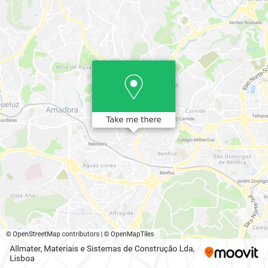 Allmater, Materiais e Sistemas de Construção Lda map