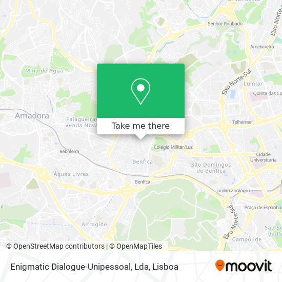 Enigmatic Dialogue-Unipessoal, Lda mapa