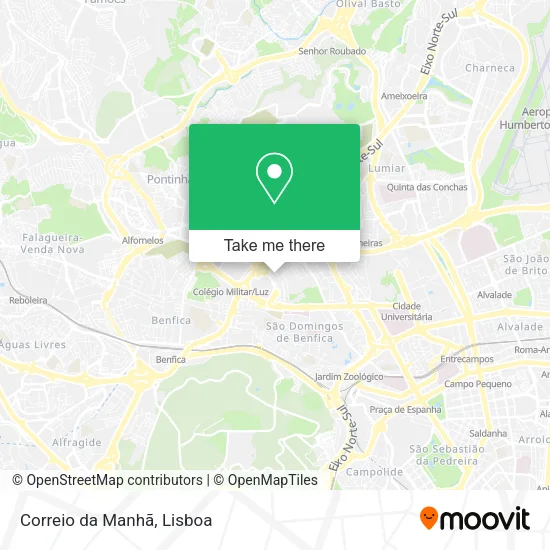 Correio da Manhã map