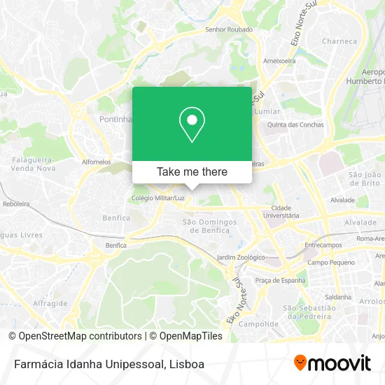Farmácia Idanha Unipessoal map