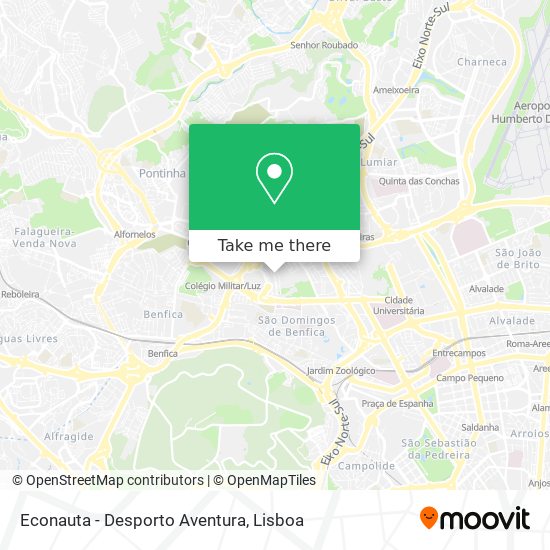Econauta - Desporto Aventura map