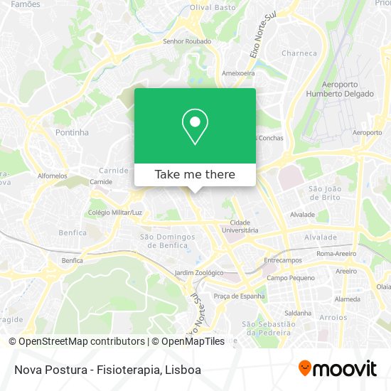 Nova Postura - Fisioterapia map