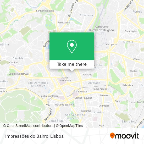 Impressões do Bairro map