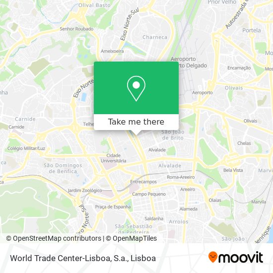 World Trade Center-Lisboa, S.a. map