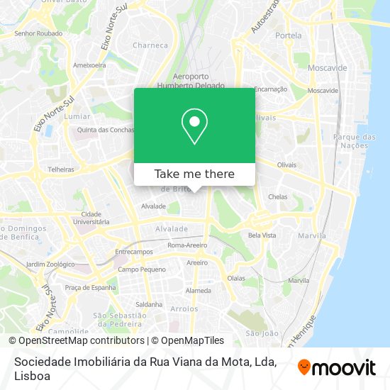 Sociedade Imobiliária da Rua Viana da Mota, Lda mapa