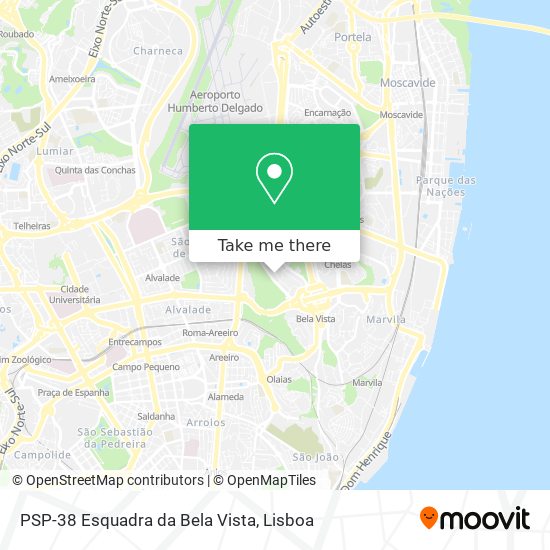 PSP-38 Esquadra da Bela Vista map