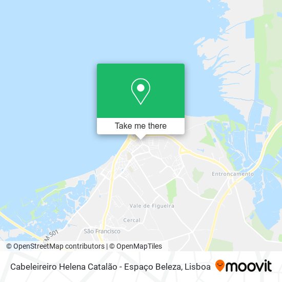 Cabeleireiro Helena Catalão - Espaço Beleza map