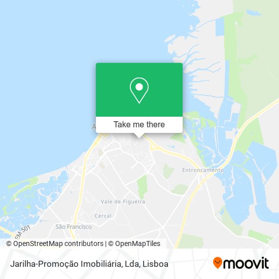 Jarilha-Promoção Imobiliária, Lda map