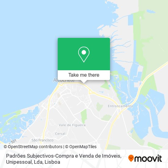 Padrões Subjectivos-Compra e Venda de Imóveis, Unipessoal, Lda map