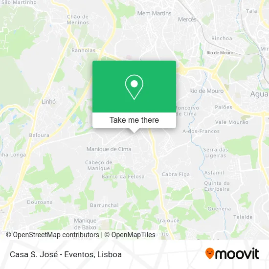 Casa S. José - Eventos map