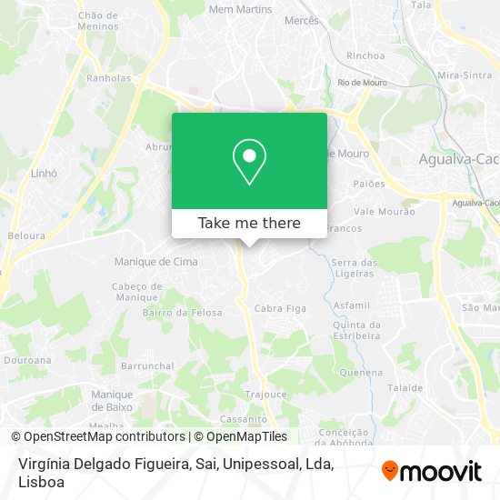 Virgínia Delgado Figueira, Sai, Unipessoal, Lda mapa