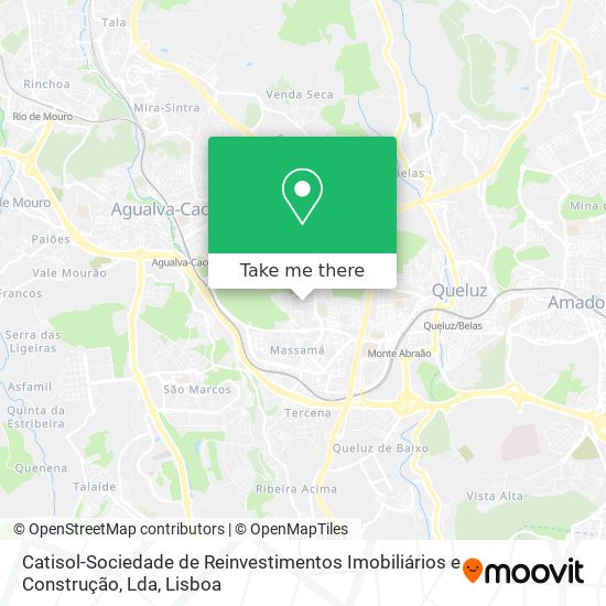 Catisol-Sociedade de Reinvestimentos Imobiliários e Construção, Lda mapa