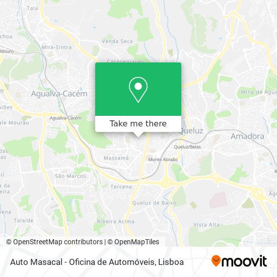 Auto Masacal - Oficina de Automóveis mapa