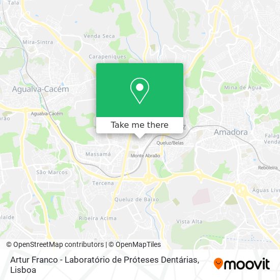 Artur Franco - Laboratório de Próteses Dentárias mapa