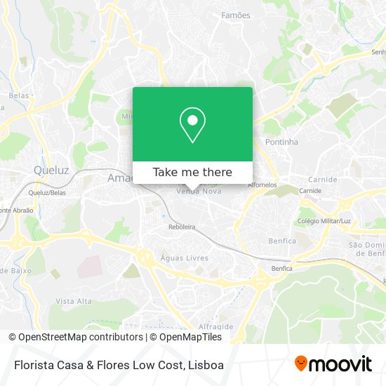 Florista Casa & Flores Low Cost map