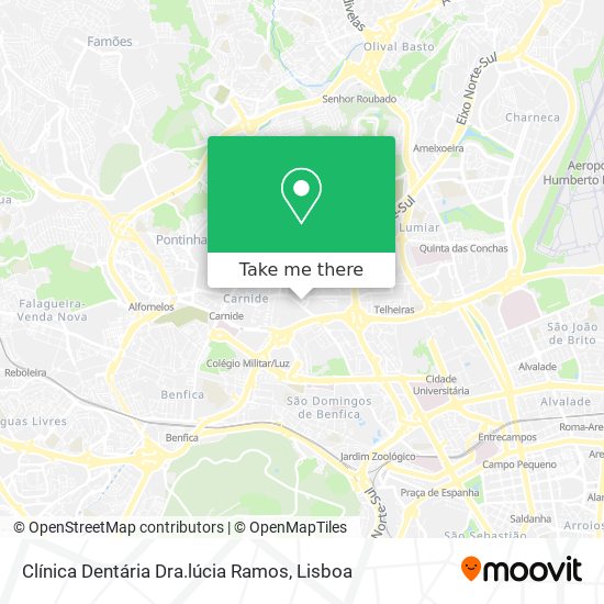 Clínica Dentária Dra.lúcia Ramos map