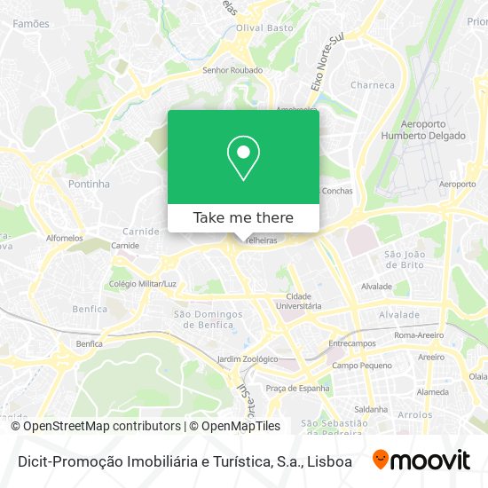 Dicit-Promoção Imobiliária e Turística, S.a. map