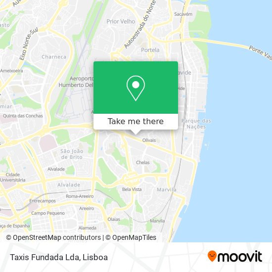 Taxis Fundada Lda mapa