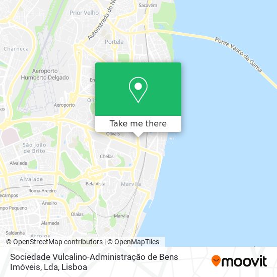 Sociedade Vulcalino-Administração de Bens Imóveis, Lda mapa