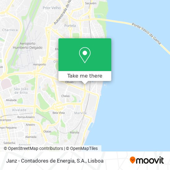 Janz - Contadores de Energia, S.A. mapa