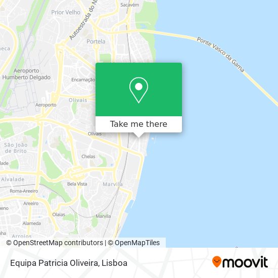 Equipa Patricia Oliveira map