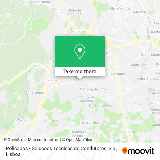 Policabos - Soluções Técnicas de Condutores, S.a. mapa