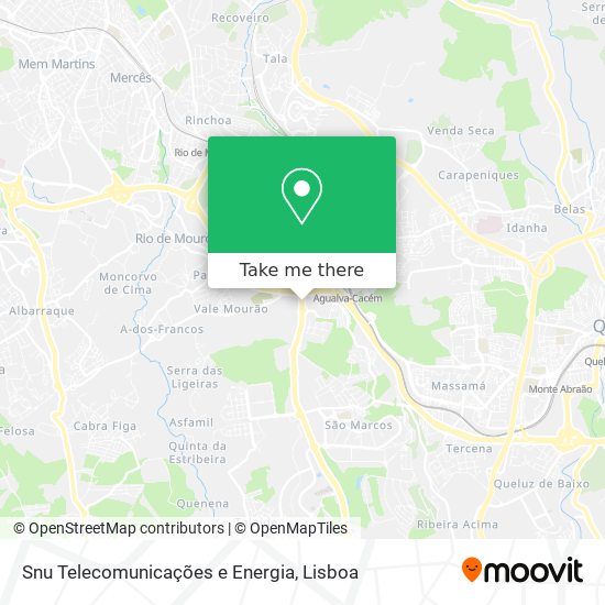 Snu Telecomunicações e Energia map