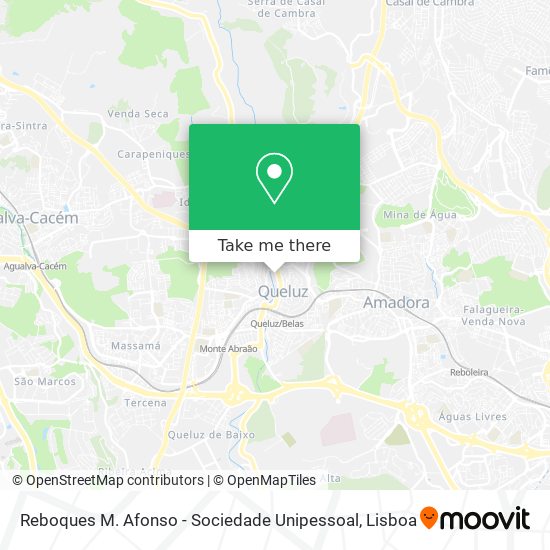 Reboques M. Afonso - Sociedade Unipessoal map