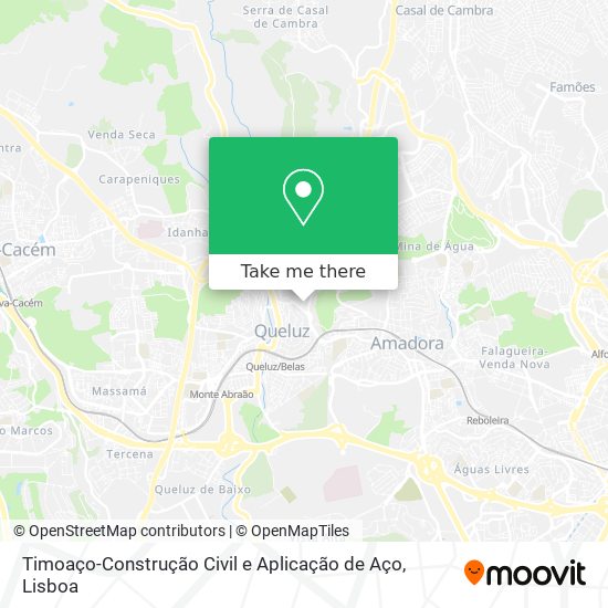 Timoaço-Construção Civil e Aplicação de Aço mapa