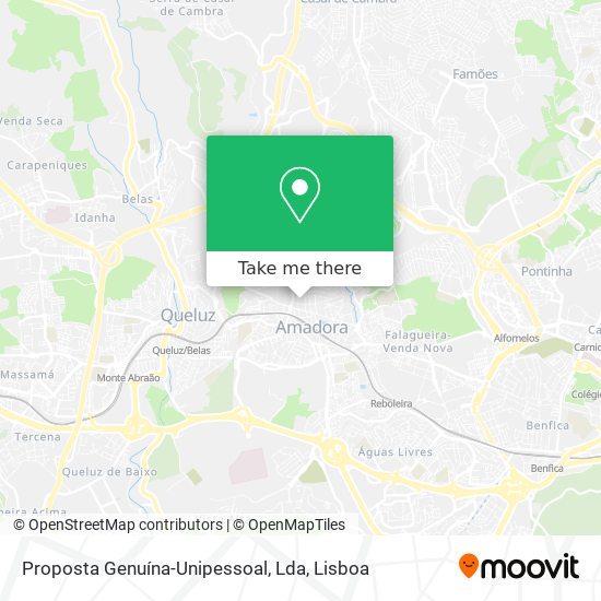 Proposta Genuína-Unipessoal, Lda map