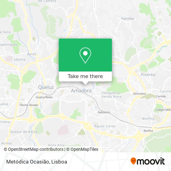 Metódica Ocasião map