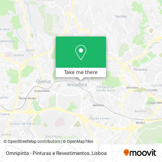 Omnipinta - Pinturas e Revestimentos map